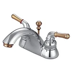 Kingston Brass KB2624 Naples 4-INCH Centerset Lavatory Faucet, Polished Chrome. Fixed Price $85.69.