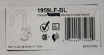 Delta Contemporary Single-handle Bar Faucet Matte Black, 1959LF-BL. Fixed Price $191.59.