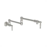 Newport Brass 9482/15S Chesterfield Pot Filler - Wall Mount Satin Nickel Pvd. Fixed Price $1299.90.