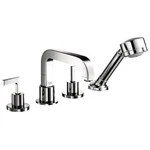 Hansgrohe 39454001 Citterio Roman Tub Faucet Trim Kit With Handshower In Chrome. Fixed Price $888.88.