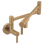 Moen S665 5.5 Gpm Wall Mounted Double Handle Pot Filler - Bronze. Fixed Price $744.14.