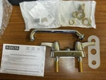 Delta 27C4223 27C4/27C5/27C6 Two Handle 4" Deck Mount Faucet Chrome. Fixed Price $99.99.