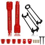 Rmannke Multifunctional Kitchen Faucet Sink Basin Wrench, Drain Red. Fixed Price $37.41.