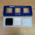 Kohler Alterna 46059 Faucet Interchangeable Inset Parts 2 Pc Black White Nob. Fixed Price $10.14.