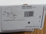 Delta Renaldi 2384L-RB-DST Handle Pull Bridge Kitchen Faucet Venetian Bronze. Fixed Price $687.00.