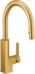 Moen S72308BG Sto One-handle Pulldown Modern Kitchen Faucet Brushed Gold. Fixed Price $349.99.