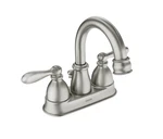 Moen WS84667SRN Caldwell Two-handle Bathroom Faucet Spot Resist Brushed Nickel. Fixed Price $68.74.