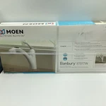 Moen Banbury Single Handle Deck Mount Pull Out Sprayer Kitchen Faucet (glacier). Fixed Price $94.99.
