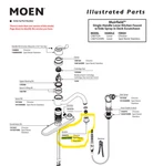 Moen 144473SRS Aerator Spot Resist Stainless For Kitchen Faucet CA87524SRS. Fixed Price $25.00.