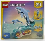 Lego 31385 Creator 3-IN-1 Sea Animals: Beautiful Dolphins Building Toy, For 9+. Fixed Price $49.90.
