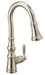 Moen S73004EVNL Weymouth Smart Faucet 1.5 Gpm Single Hole Kitchen Nickel. Fixed Price $706.83.