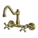 Kingston Brass KS322.AX Vintage 1.8 Gpm Widespread Bridge Kitchen -. Fixed Price $259.97.