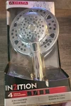 Delta IN2ITION Two-in-one 4-SPRAY 6 In. Dual Wall Mount Handheld Shower Head. Fixed Price $31.99.