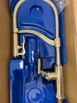 Allen + Roth Tolland Kitchen Faucet 67798W-120802 Pull-down Sprayer Brushed. Fixed Price $109.34.