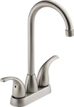 Tunbridge 2-HANDLE Bar-prep Kitchen Sink Faucet Stainless P288LF-SS. Fixed Price $130.70.