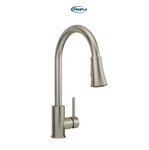 Proflo PFXC7017ZBN Single Hole Pull-down Kitchen Faucet, Brushed Nickel*new*. Fixed Price $107.99.