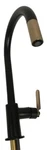 Brizo 63044LF-BLGL Litze Pull-down Faucet With Arc Spout Matte Black/luxe Gold. Fixed Price $699.17.