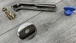 Axor 38411001 Uno Loop Wall Mounted 7" Tub Spout, Chrome *read*. Fixed Price $77.99.