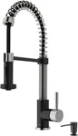 Vigo VG02001STMBK2 Edison Single-handle Pull-down Sprayer Kitchen Faucet Sta. Fixed Price $189.99.