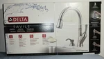 Delta Faucet Leland Single-handle Kitchen Sink Savile 19949Z-SSSD-DST. Fixed Price $199.00.