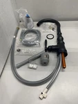 Moen Weymouth Matte Black Shepherd's Hook Pulldown Kitchen Faucet S73004BL. Fixed Price $398.94.