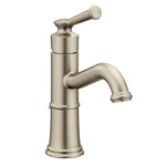Moen 6402BN Belfield Hole Single-handle Bathroom Faucet Brushed Nickel. Fixed Price $199.99.