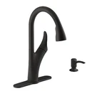 Kohler REC32323 Sd Touchless Pull Down Kitchen Faucet W/ Soap Dispenser Black. Fixed Price $119.95.