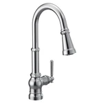Moen S72003 Paterson 1.5 Gpm Pull Down Kitchen Faucet, Chrome. Fixed Price $279.99.