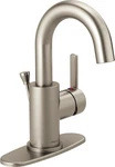 Peerless Precept Single Hole Bathroom Faucet Brushed Nickel, Handle Ba.... Fixed Price $215.00.