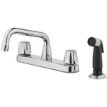 Oakbrook Kitchen Faucet Chrome Two Handle. Fixed Price $63.99.