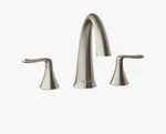 Jacuzzi Piccolo Roman Tub Faucet Brushed Nickel 2-HANDLE Deck Mount MX22826. Fixed Price $189.95.