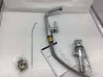 Hansgrohe 31161001 Metris Single Hole, Swivel, Sink Faucet, Polished Chrome. Fixed Price $289.50.