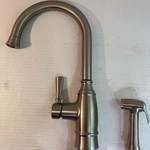 Moen Noell 87506SRS Kitchen Faucet Single-handle Side Sprayer Stainless MSRP$456. Fixed Price $45.62.