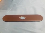 Kohler K-24461-BL Tone 10-7/16" Escutcheon Matte Black Gasket + Plate Only Nice. Fixed Price $9.51.
