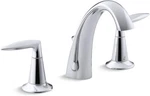 Kohler K-45102-4-CP Alteo 2-HANDLE Widespread Bathroom Faucet Polished Chrome. Fixed Price $109.00.