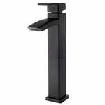 Pfister LG40DF1B Single Handle Vessel Faucet - Closed. Fixed Price $465.96.