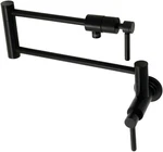 Kingston Brass KS4100DL Concord Wall Mount Pot Filler, Matte Black. Fixed Price $439.95.