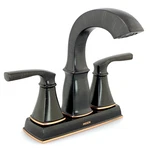 Moen WS84411MBRB Hensley 2H 4" Centerset Bathroom Faucet - Mediterranean Bronze. Fixed Price $74.98.