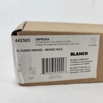 Blanco Oil-rubbed Bronze 442503 Empressa High Arc Pull-down Dual Spray Faucet. Fixed Price $279.77.