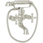 Rohl AC7X-PN #3 Arcana Wall Mounted Tub Filler With Built-in Diverter Includes. Fixed Price $840.43.