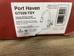 Pfister GT529-TDY Port Haven 1.8 Gpm Single Hole Pull Down Kitchen Faucet. Fixed Price $149.99.