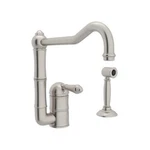 Rohl 110258 Country Collection Single Lever Bar Faucet With Metal Handle. Fixed Price $1214.00.