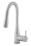 Symmons Sereno Single Handle Kitchen Faucet Stainless **new**. Fixed Price $44.96.