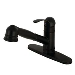 Kingston Brass GSC757.WEL Eden 1.8 Gpm Hole Pull Out Kitchen - Black. Fixed Price $220.97.