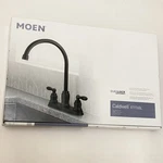 Moen Caldwell 87976BL High Arc Kitchen Faucet Matte Black Duralock Quick-connect. Fixed Price $95.99.