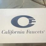 California Faucets KS-150FSQ-MBLK-LSG Matte Black Culinary Spout Kitchen. Fixed Price $500.00.