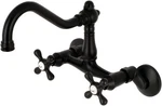 Kingston Brass KS3220AX Vintage Kitchen Faucet, 8-1/2, Matte Black. Fixed Price $134.00.