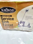 Krowne 16-127 Royal Series Service Faucet Splash-mounted 8" Centers*open Box. Fixed Price $185.99.