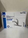Project Source Single-handle Kitchen Faucet W/ Side Spray 5277764. Fixed Price $19.00.