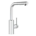 Miseno MNO64CP Pull-out Kitchen Faucet With Multi-flow Spray Head, Chrome. Fixed Price $195.00.